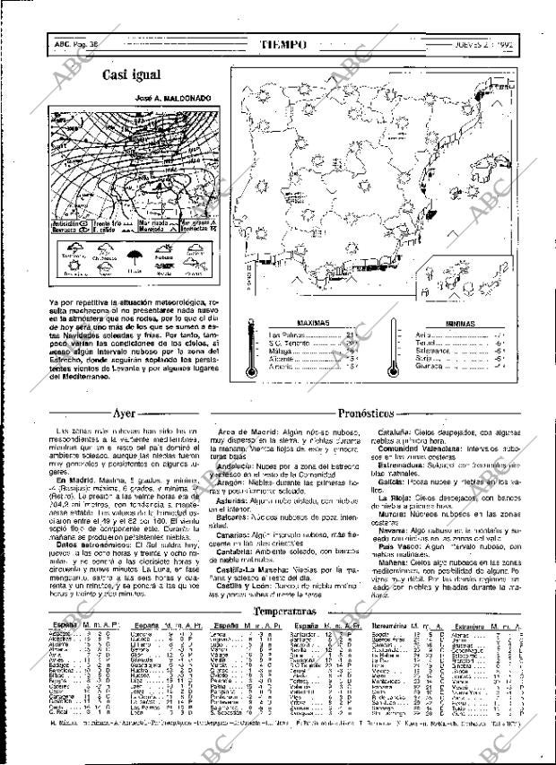 ABC MADRID 02-01-1992 página 38