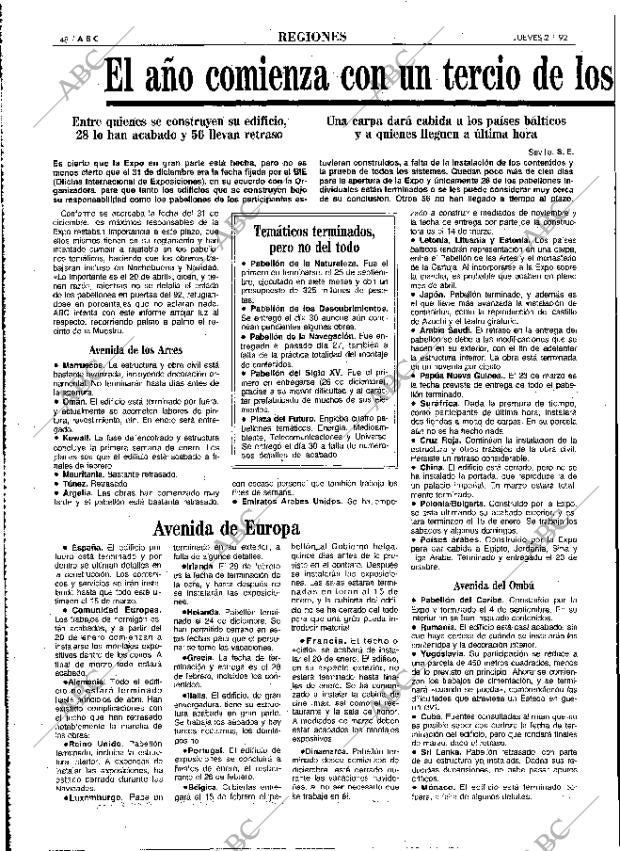 ABC MADRID 02-01-1992 página 48