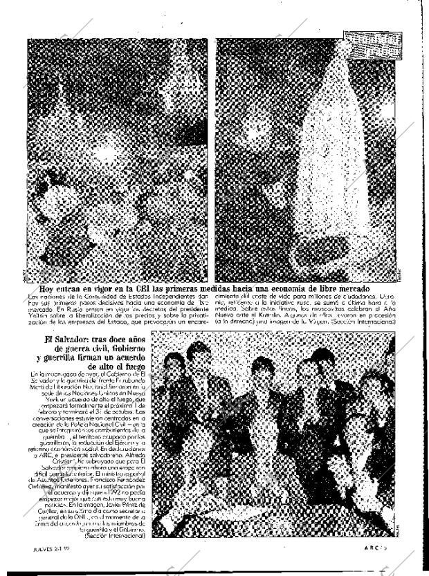 ABC MADRID 02-01-1992 página 5