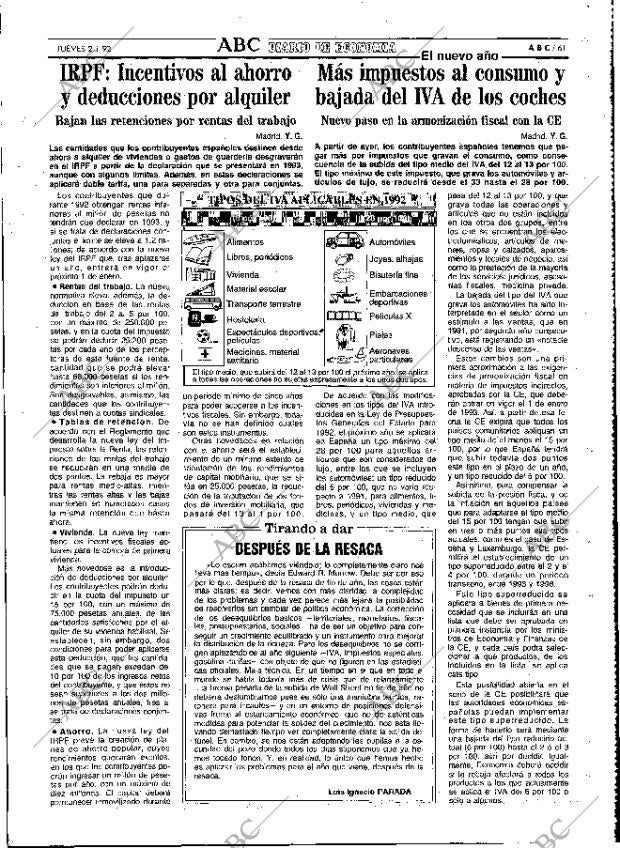 ABC MADRID 02-01-1992 página 61