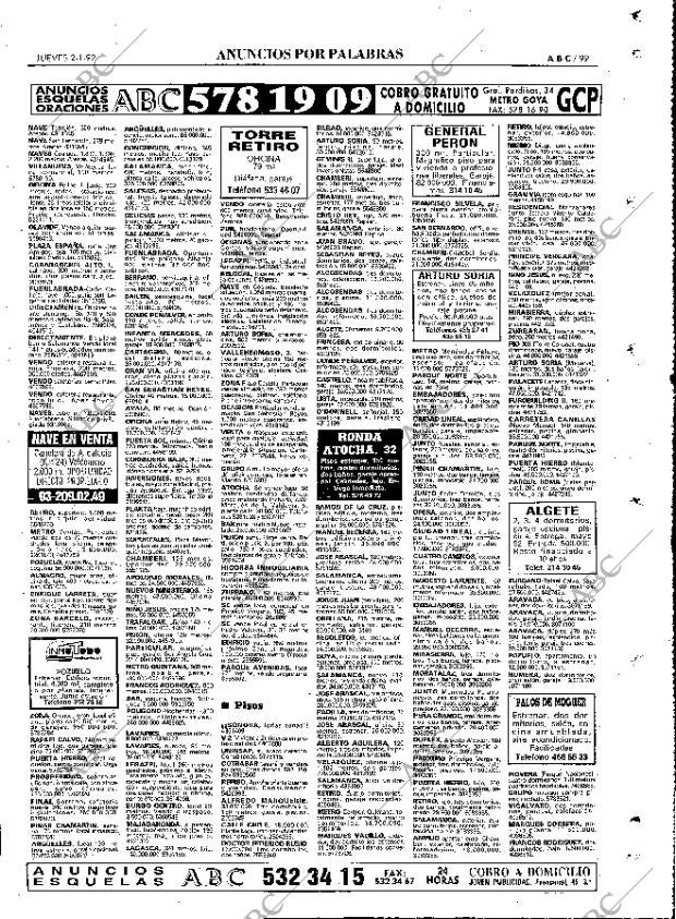 ABC MADRID 02-01-1992 página 99