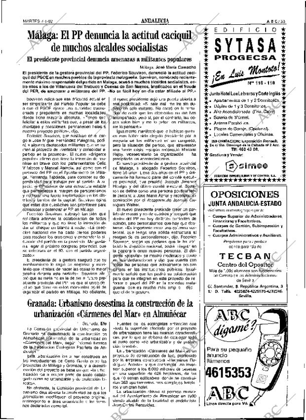 ABC SEVILLA 07-01-1992 página 33