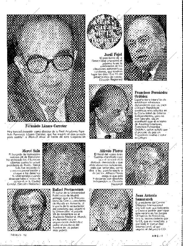 ABC MADRID 09-01-1992 página 11