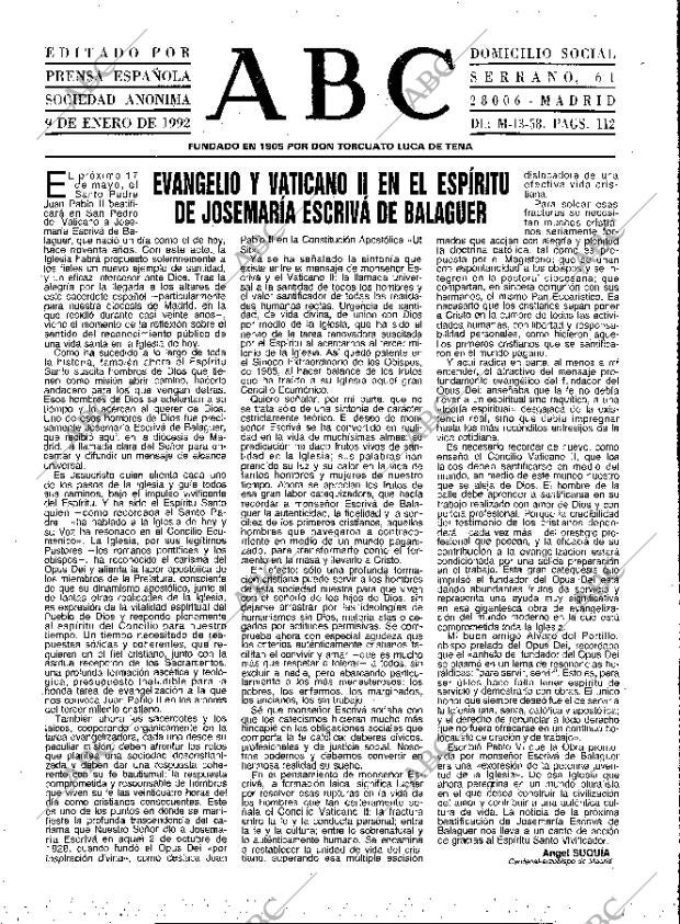 ABC MADRID 09-01-1992 página 3