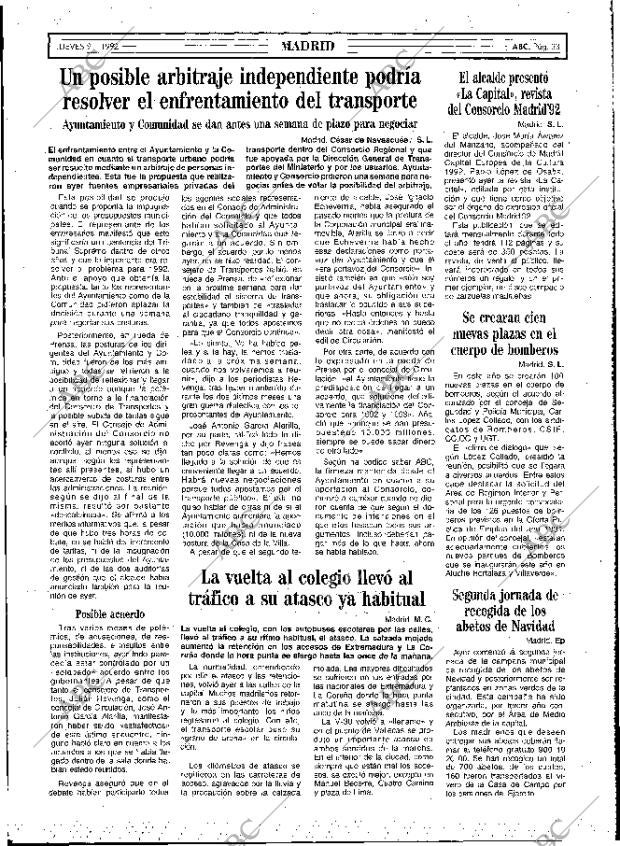 ABC MADRID 09-01-1992 página 33