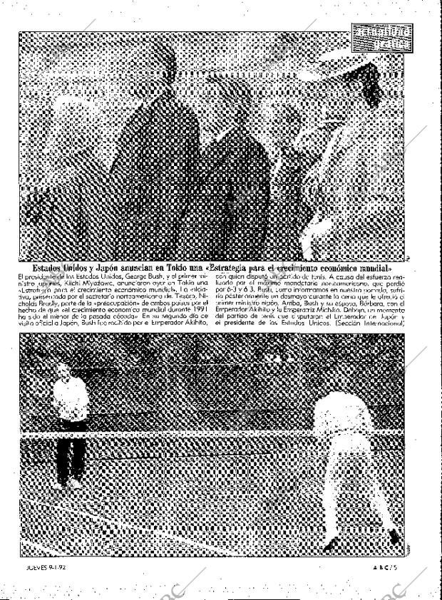 ABC MADRID 09-01-1992 página 5