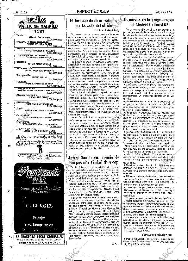 ABC MADRID 09-01-1992 página 80
