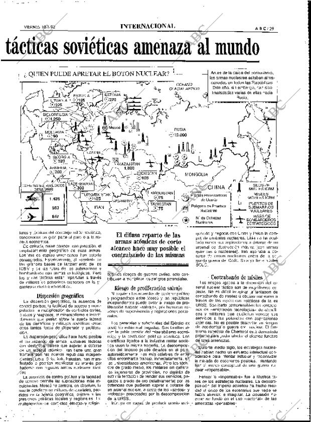 ABC MADRID 10-01-1992 página 29