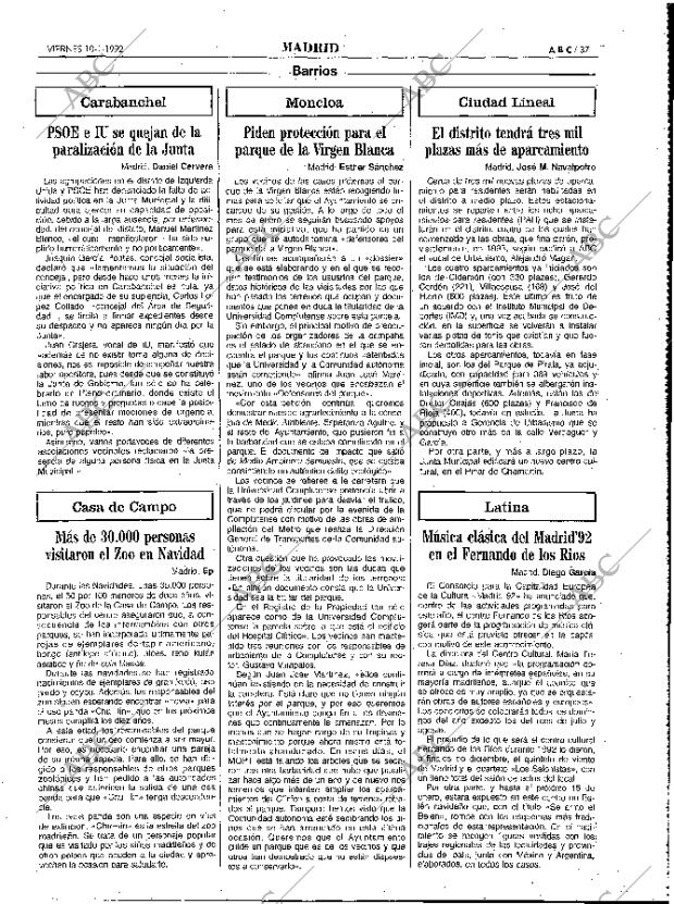 ABC MADRID 10-01-1992 página 37