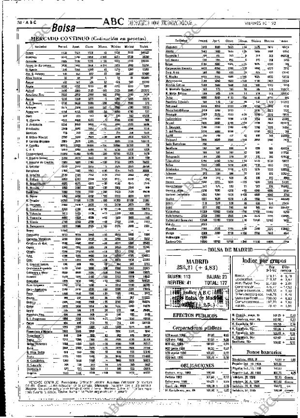 ABC MADRID 10-01-1992 página 58