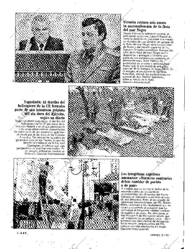 ABC MADRID 10-01-1992 página 6