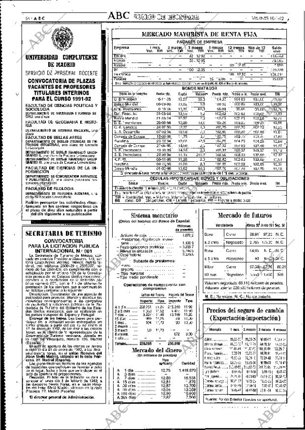 ABC MADRID 10-01-1992 página 64