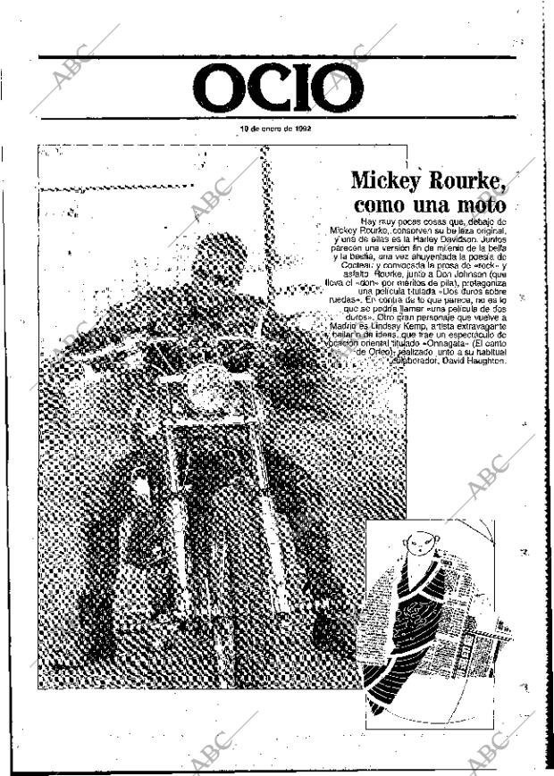 ABC MADRID 10-01-1992 página 71