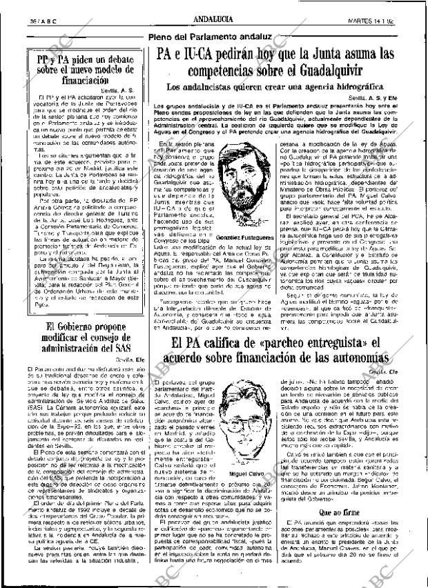 ABC SEVILLA 14-01-1992 página 36