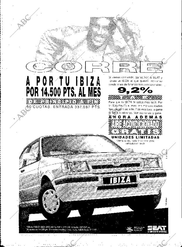 ABC MADRID 16-01-1992 página 14