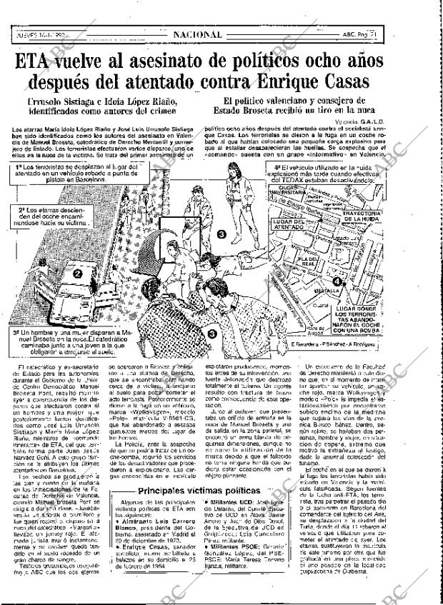 ABC MADRID 16-01-1992 página 21