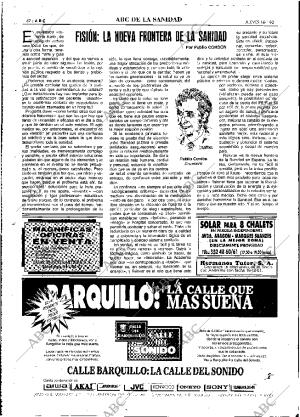 ABC MADRID 16-01-1992 página 62