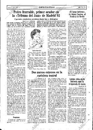 ABC MADRID 16-01-1992 página 83