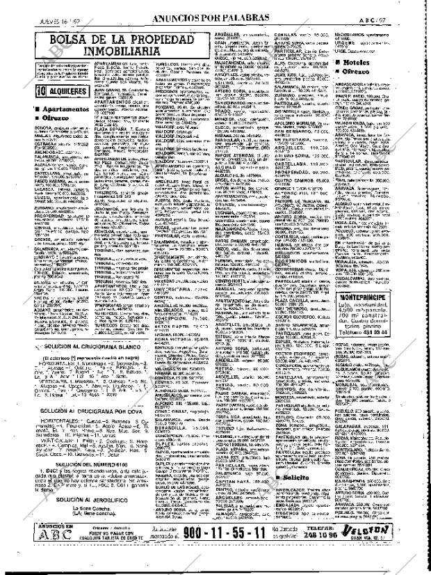 ABC MADRID 16-01-1992 página 97