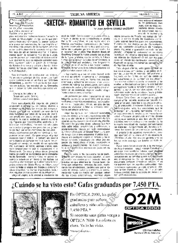 ABC SEVILLA 17-01-1992 página 48