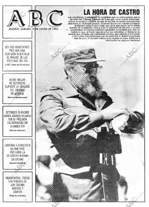 ABC MADRID 18-01-1992 página 1