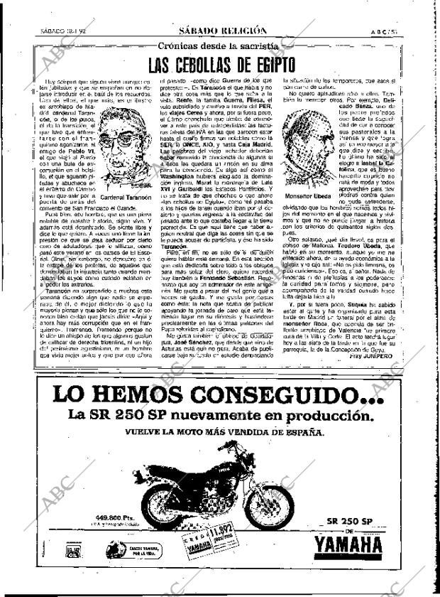 ABC MADRID 18-01-1992 página 51