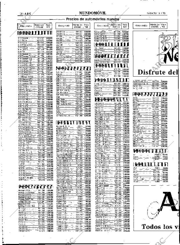 ABC MADRID 18-01-1992 página 56