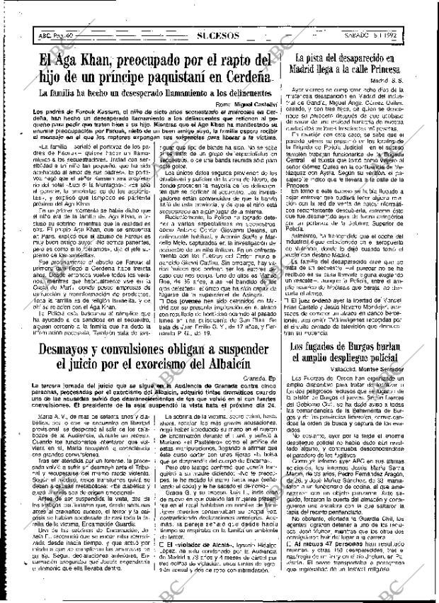ABC MADRID 18-01-1992 página 60