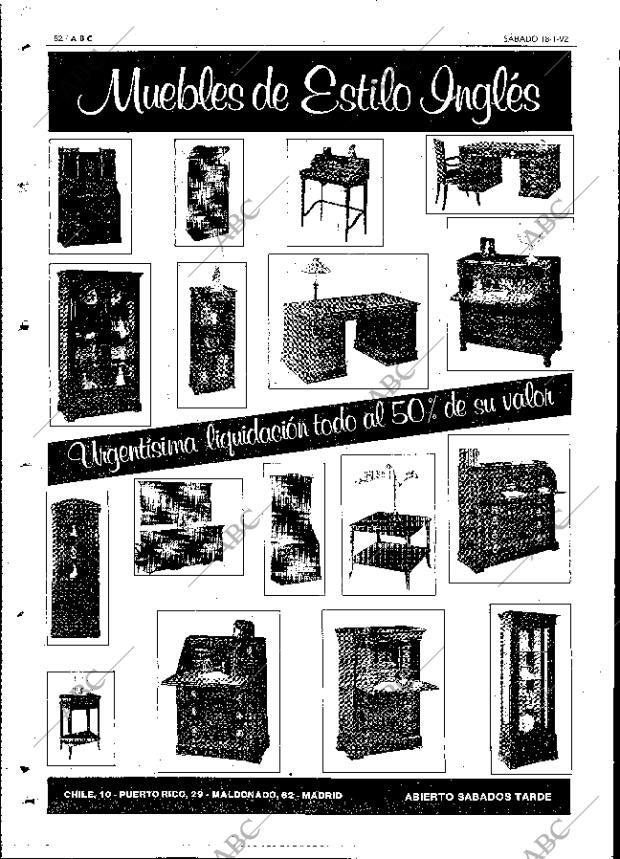 ABC MADRID 18-01-1992 página 82