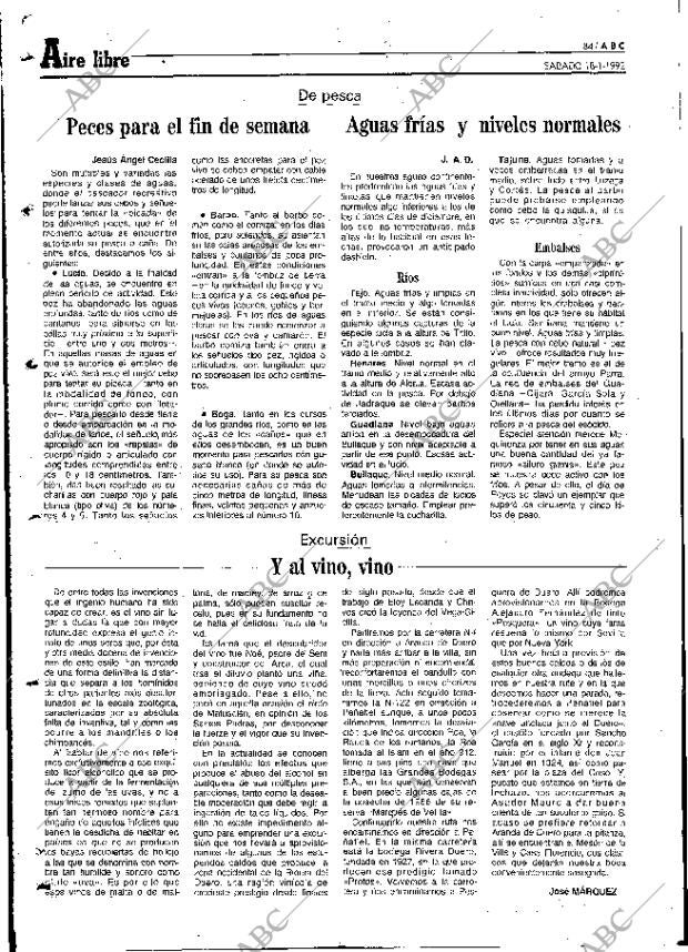 ABC MADRID 18-01-1992 página 84