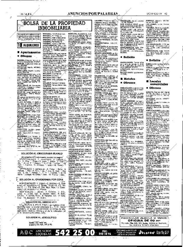ABC MADRID 19-01-1992 página 106