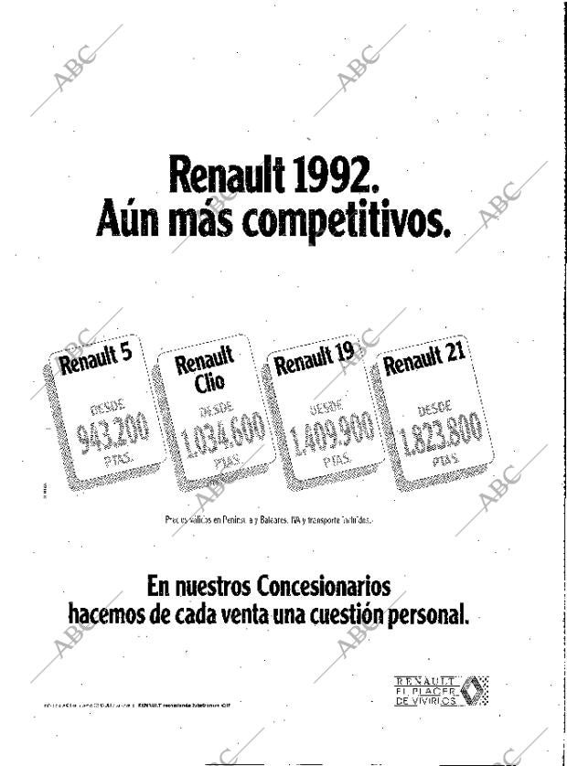 ABC MADRID 19-01-1992 página 11