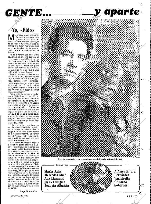 ABC MADRID 19-01-1992 página 125