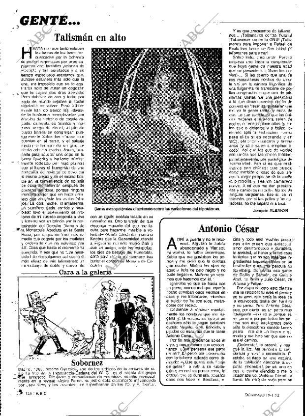 ABC MADRID 19-01-1992 página 128