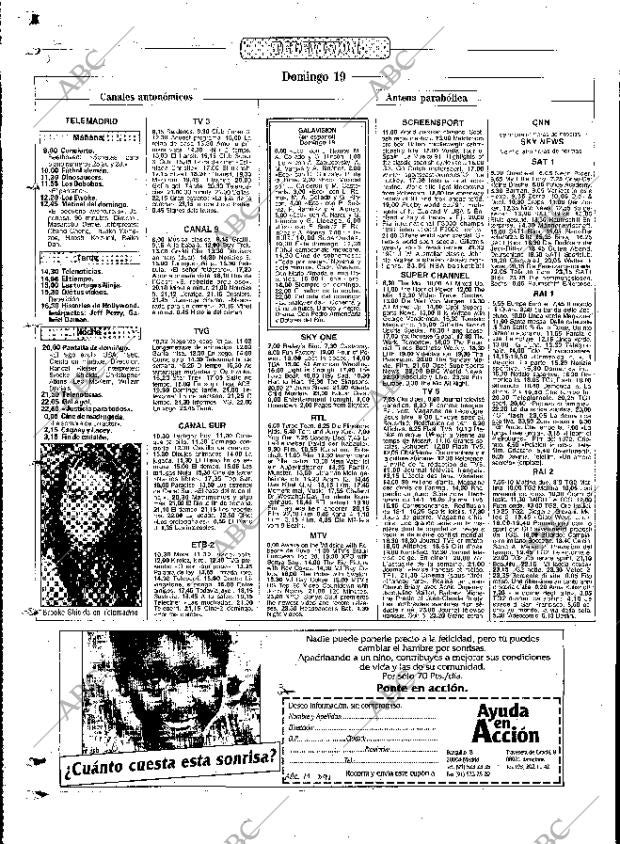 ABC MADRID 19-01-1992 página 134
