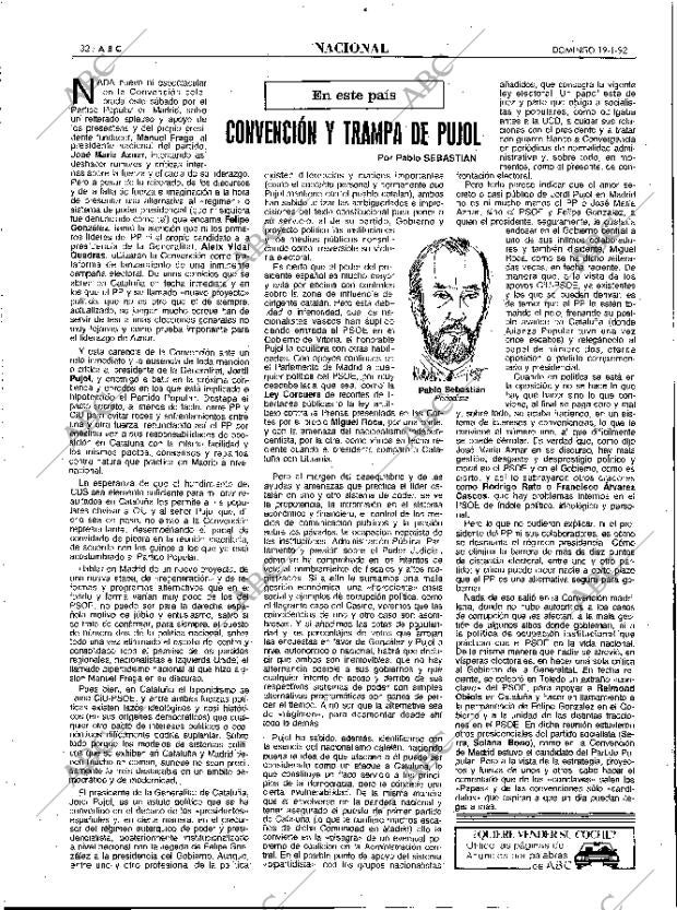 ABC MADRID 19-01-1992 página 32