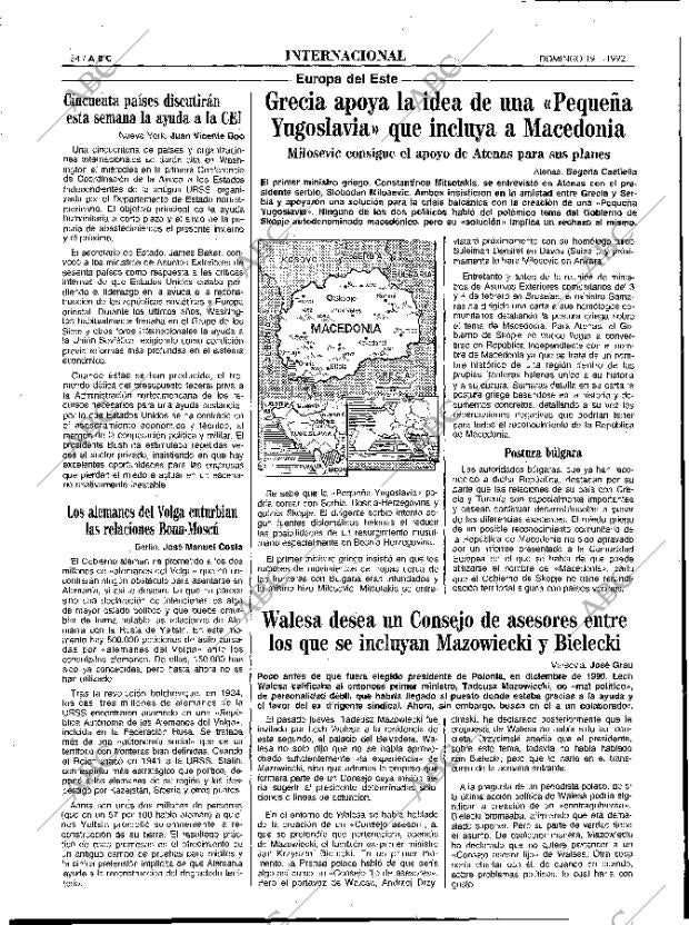 ABC MADRID 19-01-1992 página 34