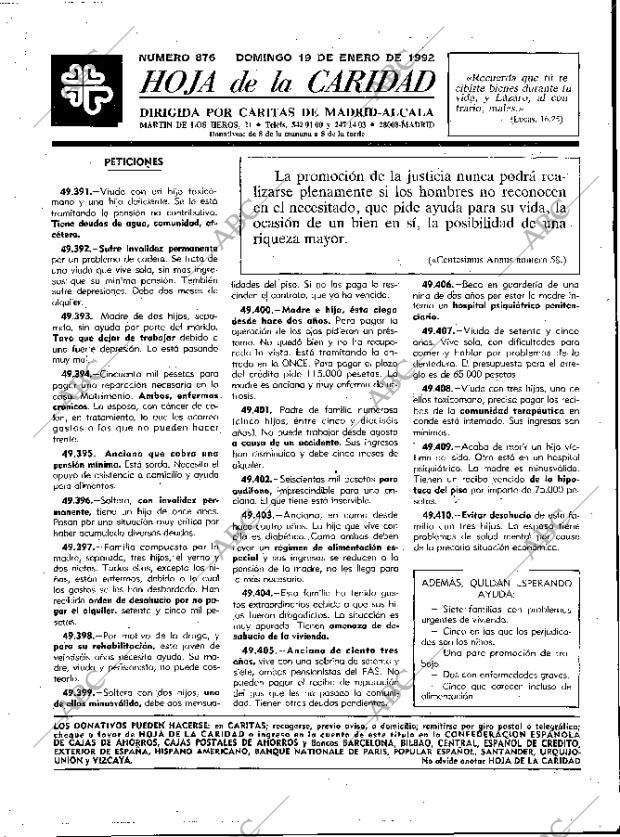 ABC MADRID 19-01-1992 página 4