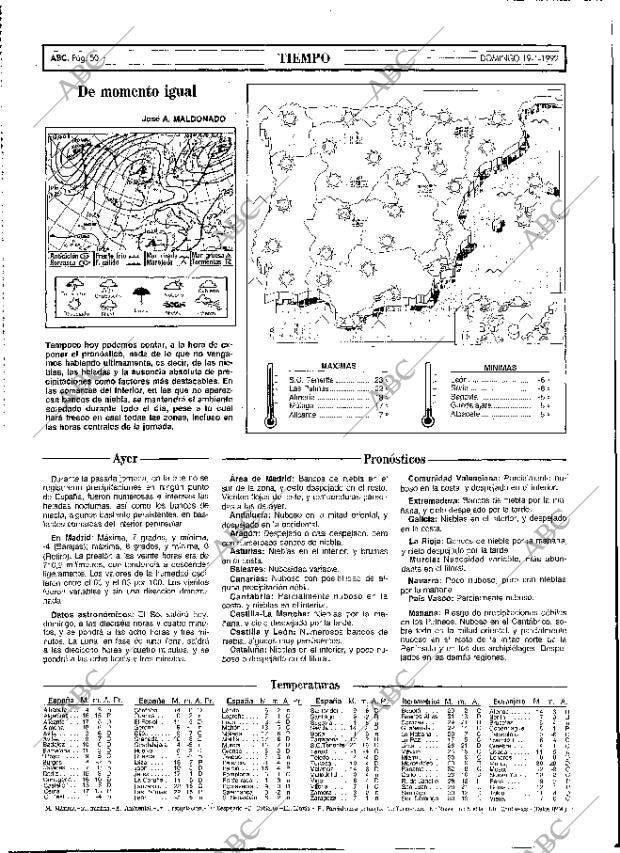 ABC MADRID 19-01-1992 página 50