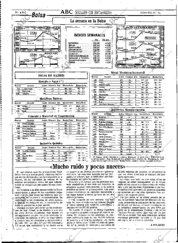 ABC MADRID 19-01-1992 página 58