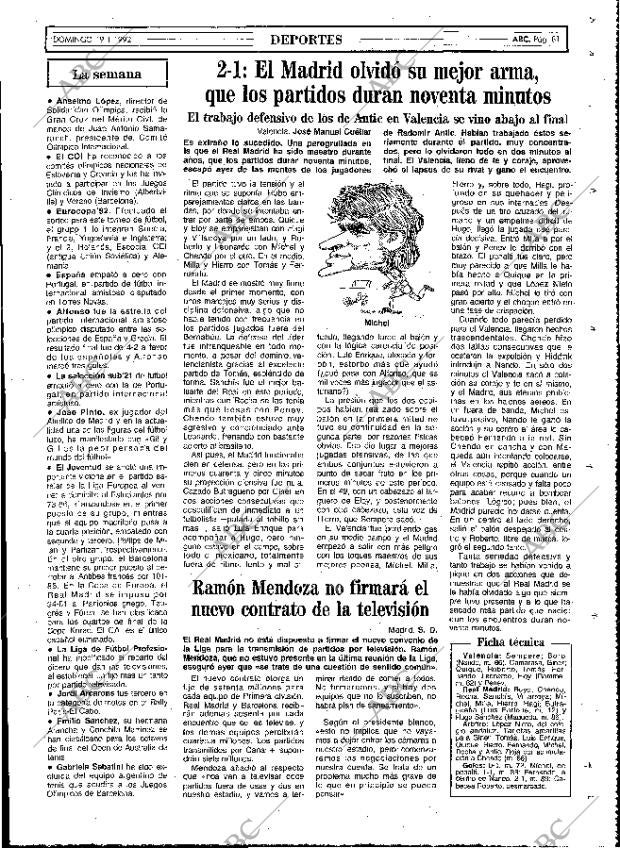 ABC MADRID 19-01-1992 página 81