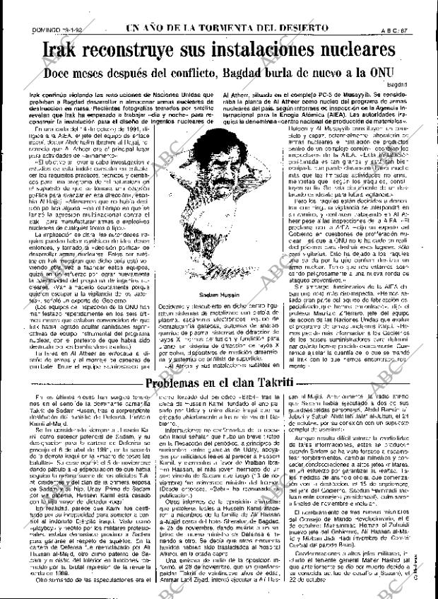 ABC SEVILLA 19-01-1992 página 67