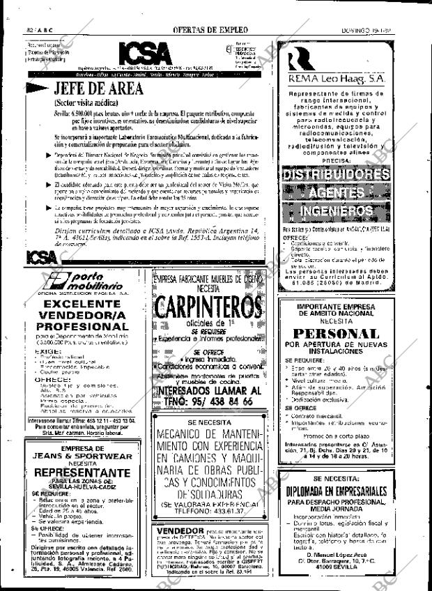 ABC SEVILLA 19-01-1992 página 82