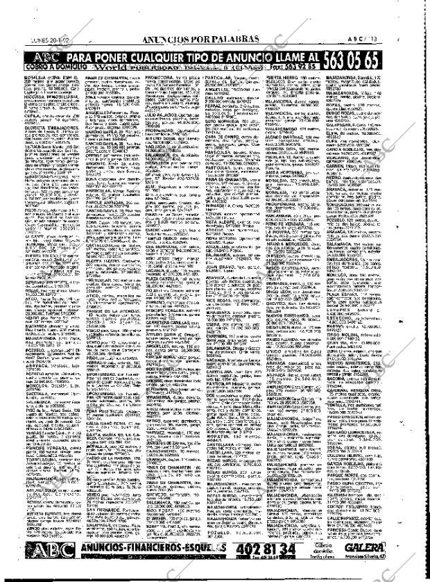 ABC MADRID 20-01-1992 página 113