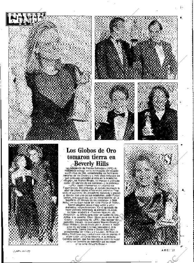 ABC MADRID 20-01-1992 página 121