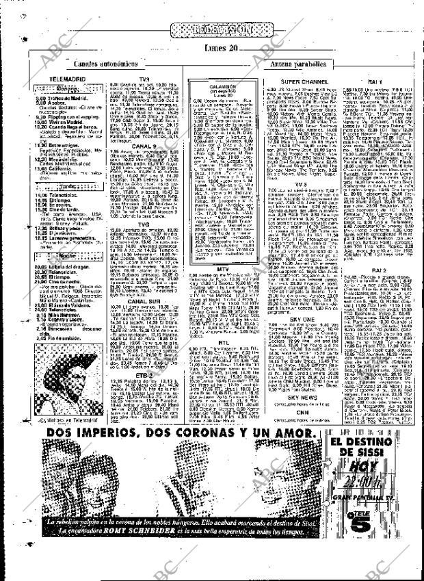 ABC MADRID 20-01-1992 página 126