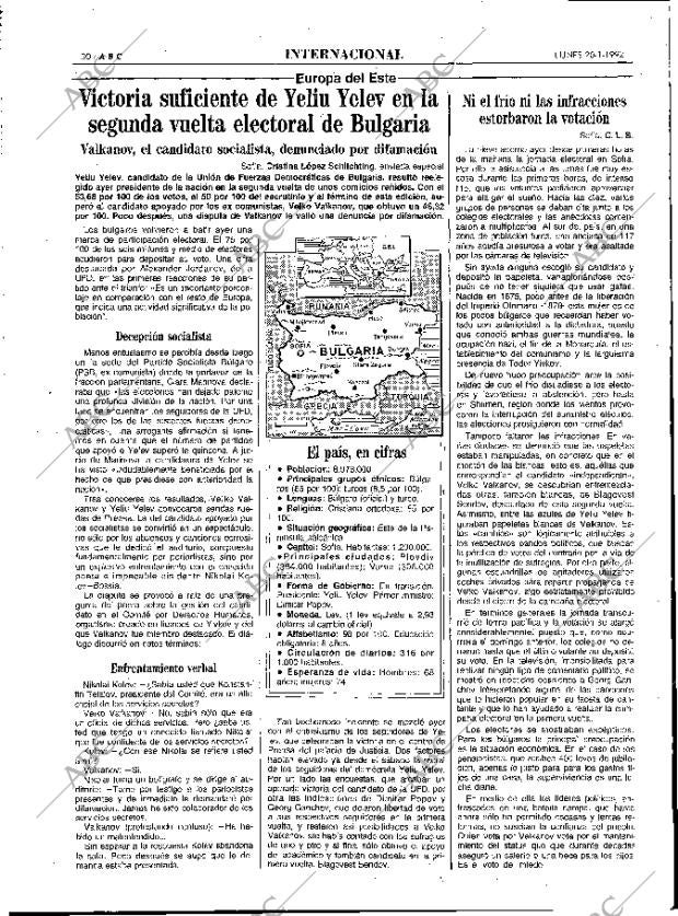 ABC MADRID 20-01-1992 página 30