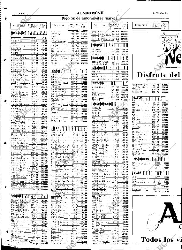 ABC SEVILLA 20-01-1992 página 78