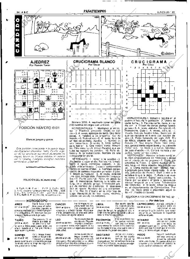 ABC SEVILLA 20-01-1992 página 94