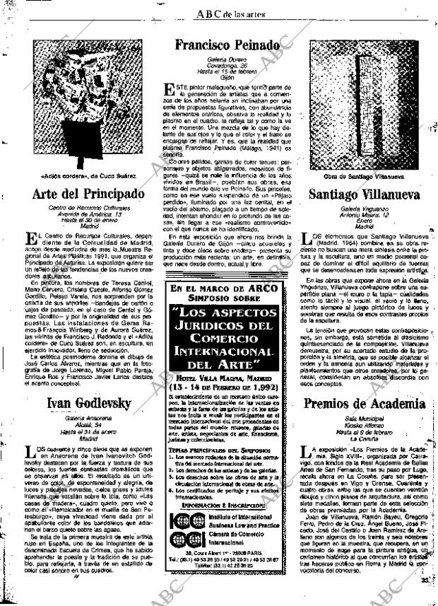 CULTURAL MADRID 24-01-1992 página 33